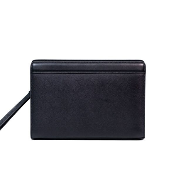 Túi nam Clutch cầm tay da bò Safiano nhập khẩu chống nước chống xước