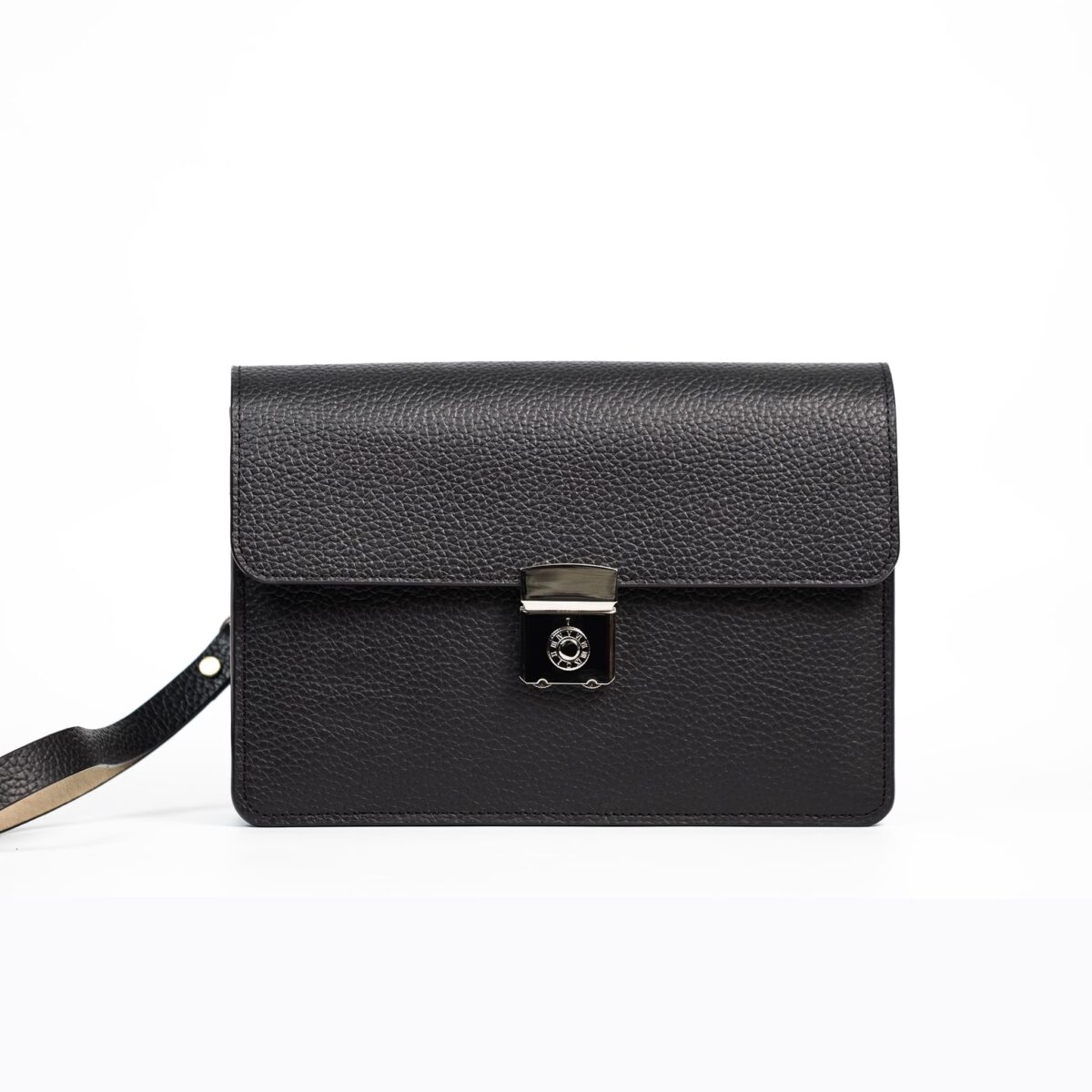 Clutch cầm tay nam công sở da bò cao cấp vân togo sang trọng khoá số