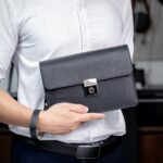 Mẫu Clutch cầm tay đẹp da bò sang trọng cho dân công sở kinh doanh