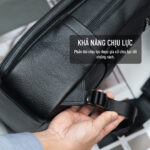 Vị trí các dây đai được gia cố chịu lực tốt chống rách, phụ kiện kim loại cao cấp